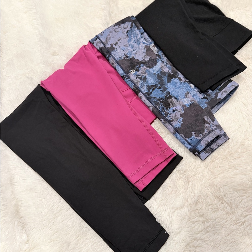 🖤 Lululemon High-Rise Leggings Bundle | Size 4 / Small
💲89 for all 4 pieces